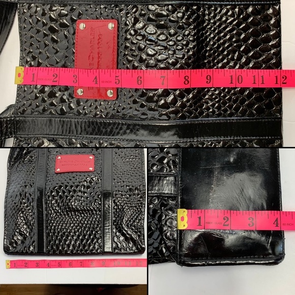 (NWOT) EVELYN CHARLES | Faux Alligator Small Tote - Picture 7 of 7